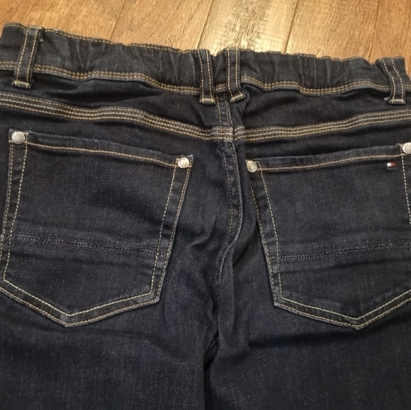 Jeans TOMMY Hilfiger Kids, Stretch Slim Straight Jean, Size 10 or 12 - Picture 4 of 13